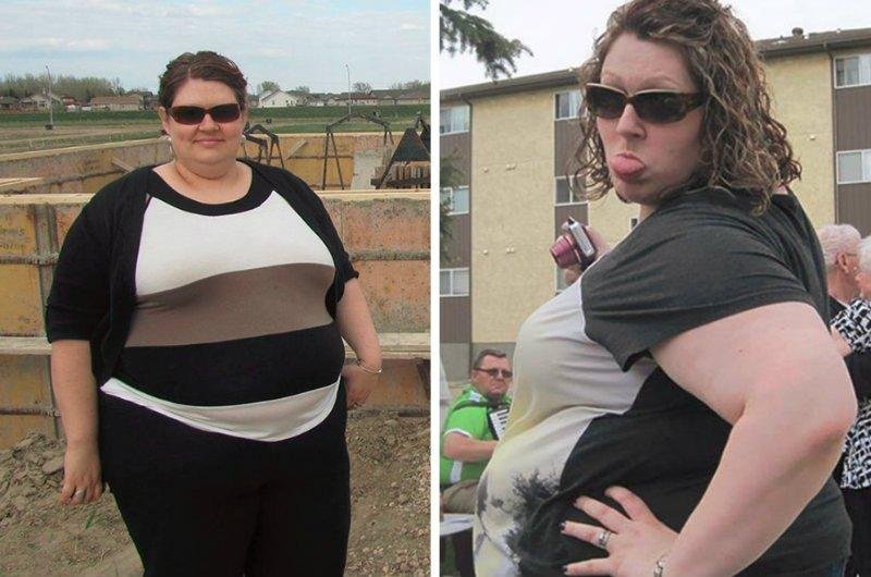 Женщина рассказала, как сумела без диет сбросить рекордные 70 кг